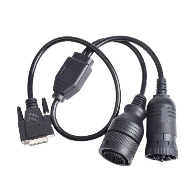 14-Pin Conversion DB15 Pin 9 Needle Wire Harness For Automobile & Truck Diagnostic Cable suppliers
