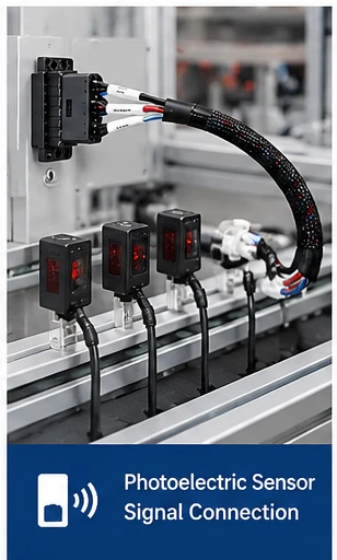 08PhotoelectricSensorSignalConnection 08PhotoelectricSensorSignalConnection